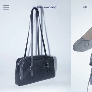 Paloma Wool Black Soft Cayetano Bag